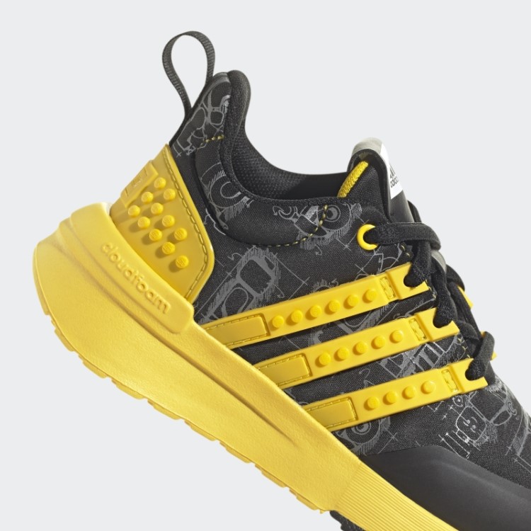 Tênis Preto Fashion Adidas X Lego Racer Tr
