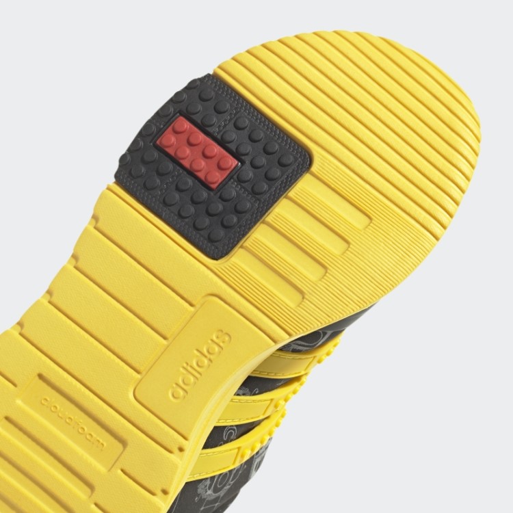 Tênis Preto Fashion Adidas X Lego Racer Tr