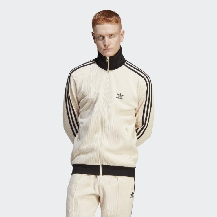 Adicolor Classics Jaqueta Waffle Beckenbauer Branca Adidas