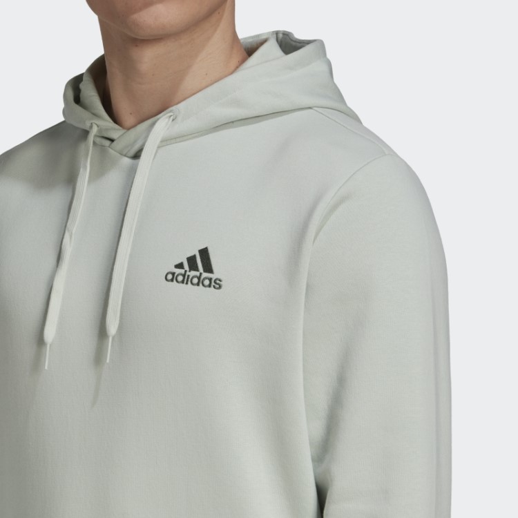 Hoodie De Lã Essencial Verde Adidas