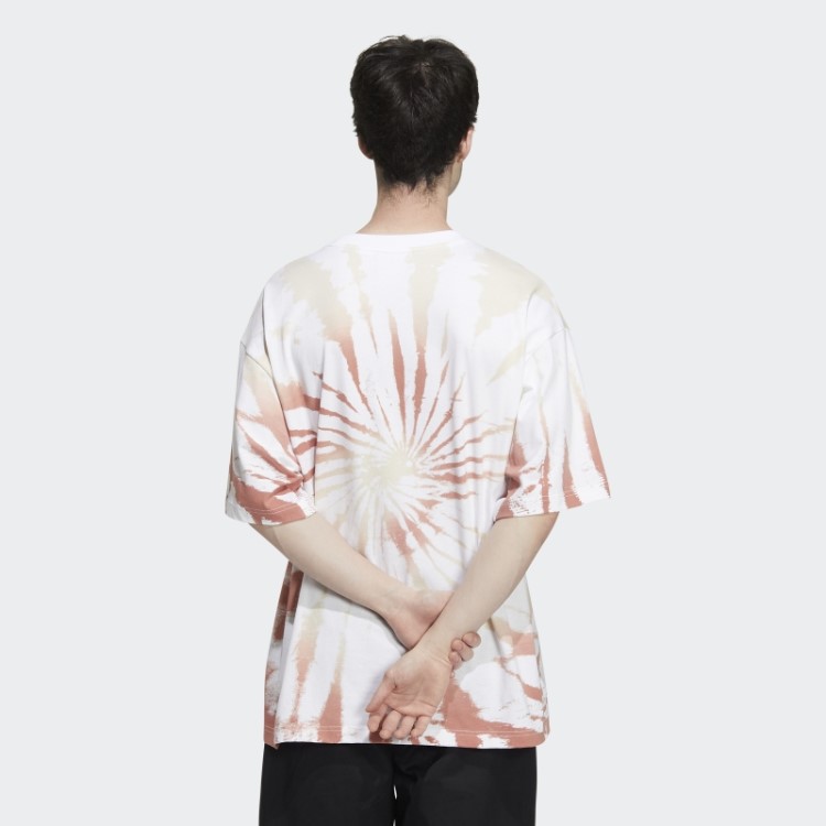Camiseta Tie-dye Branca Ao Ar Livre Adidas
