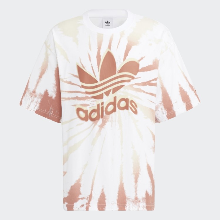 Camiseta Tie-dye Branca Ao Ar Livre Adidas