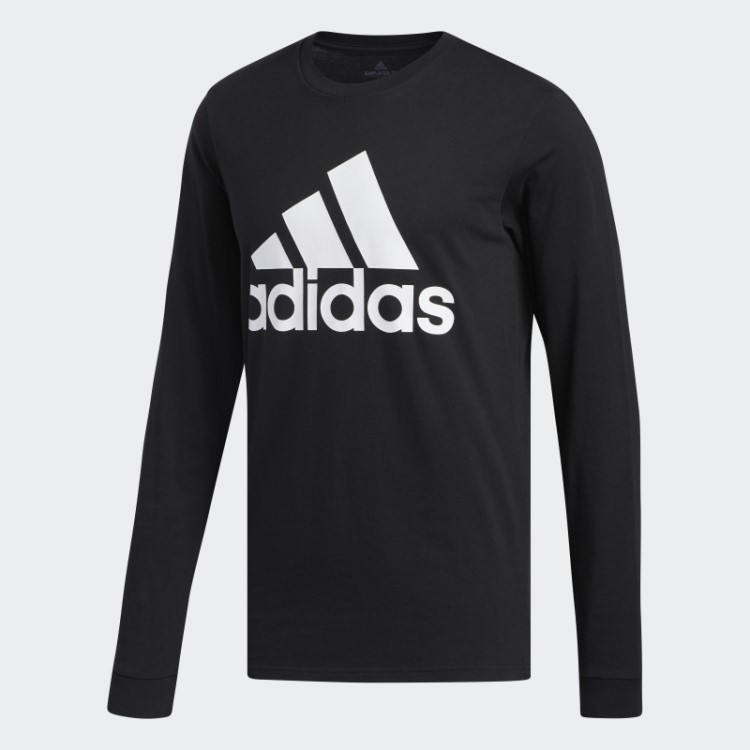 Insígnia Da Camiseta Esportiva Preta Adidas