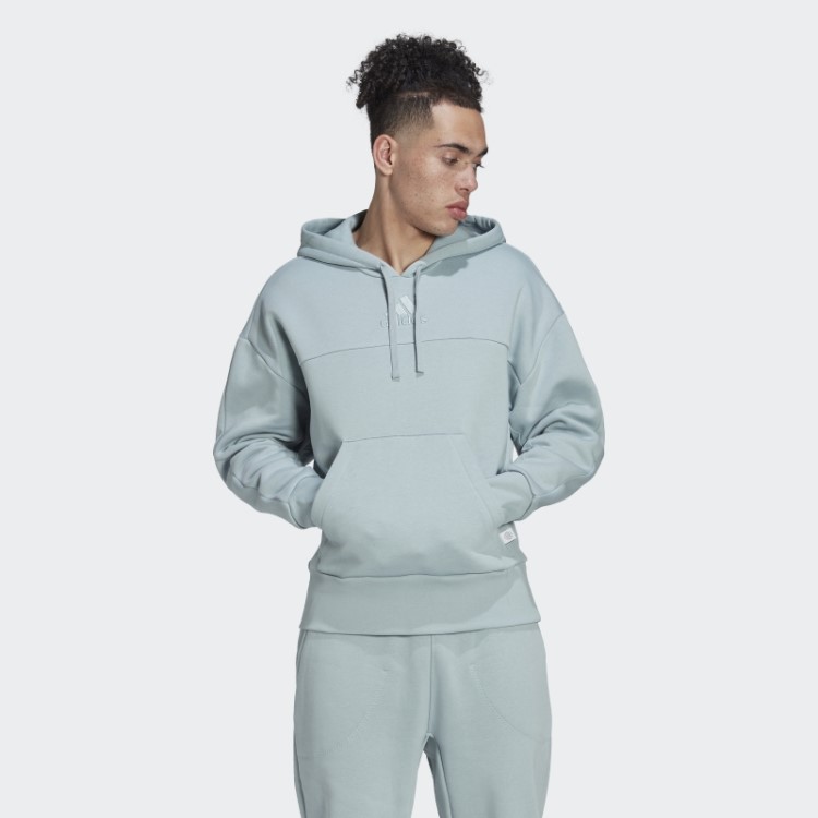 Adidas Studio Lounge Moletom De Lã Com Capuz Cinza