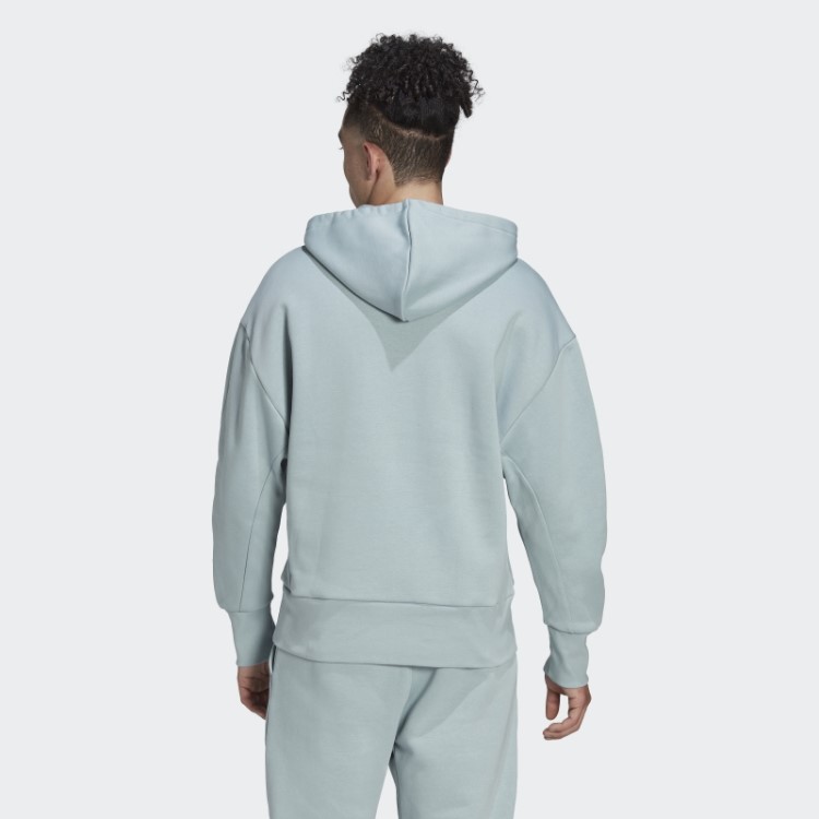 Adidas Studio Lounge Moletom De Lã Com Capuz Cinza