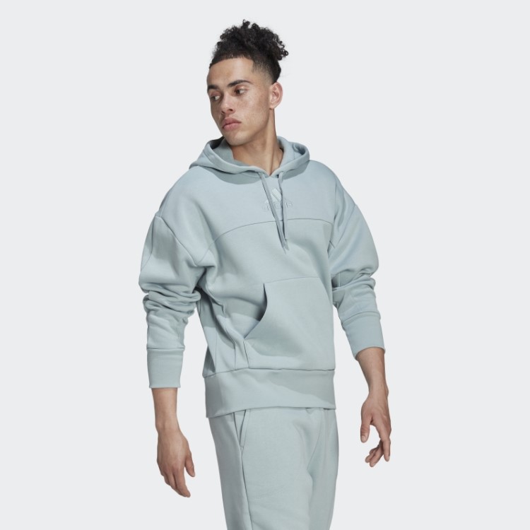 Adidas Studio Lounge Moletom De Lã Com Capuz Cinza