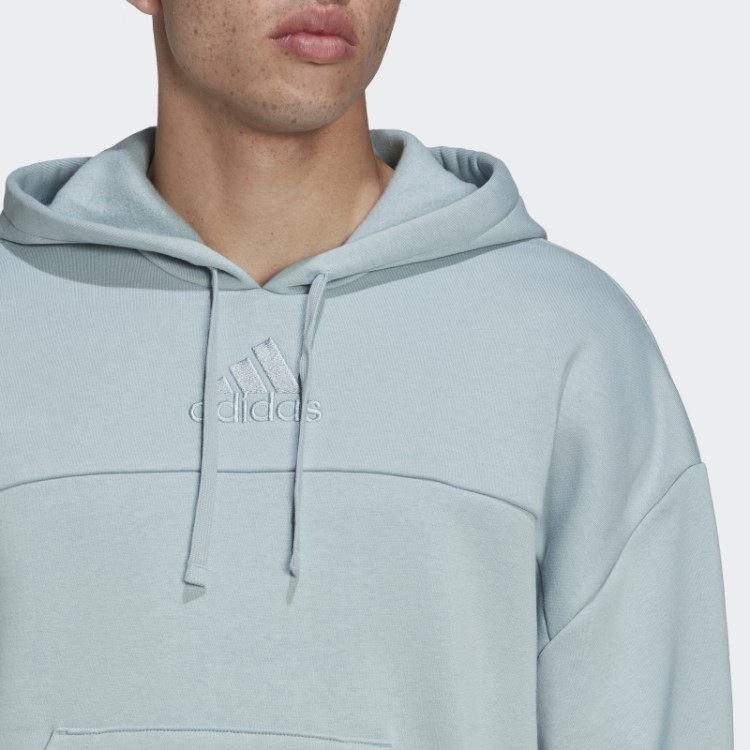 Adidas Studio Lounge Moletom De Lã Com Capuz Cinza