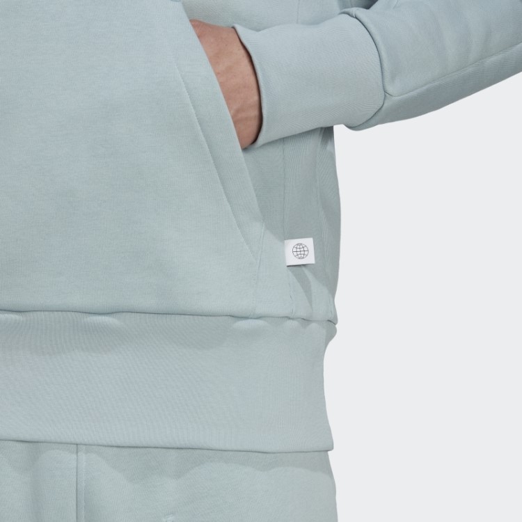 Adidas Studio Lounge Moletom De Lã Com Capuz Cinza