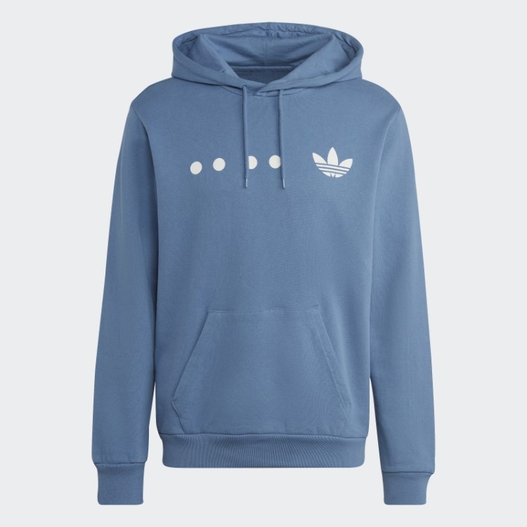 Adidas Moletom Azul Com Logo Reclaim Azul Alterado