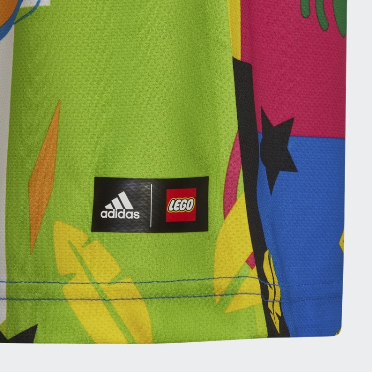 Calção Azul Adidas X Lego Vidiyo Quente