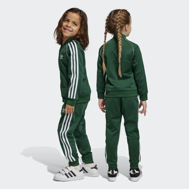 Adidas Fato De Treino Verde Escuro Adicolor Sst