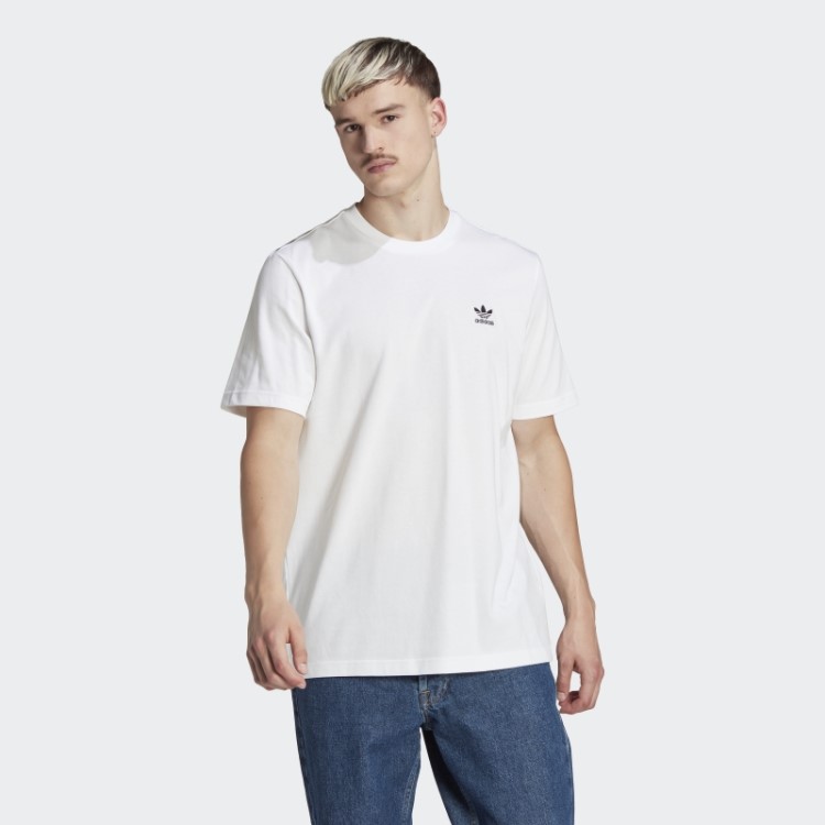 Adicolor Classics Frente E Costas Com Trefoil Boxy Camiseta Branca Adidas