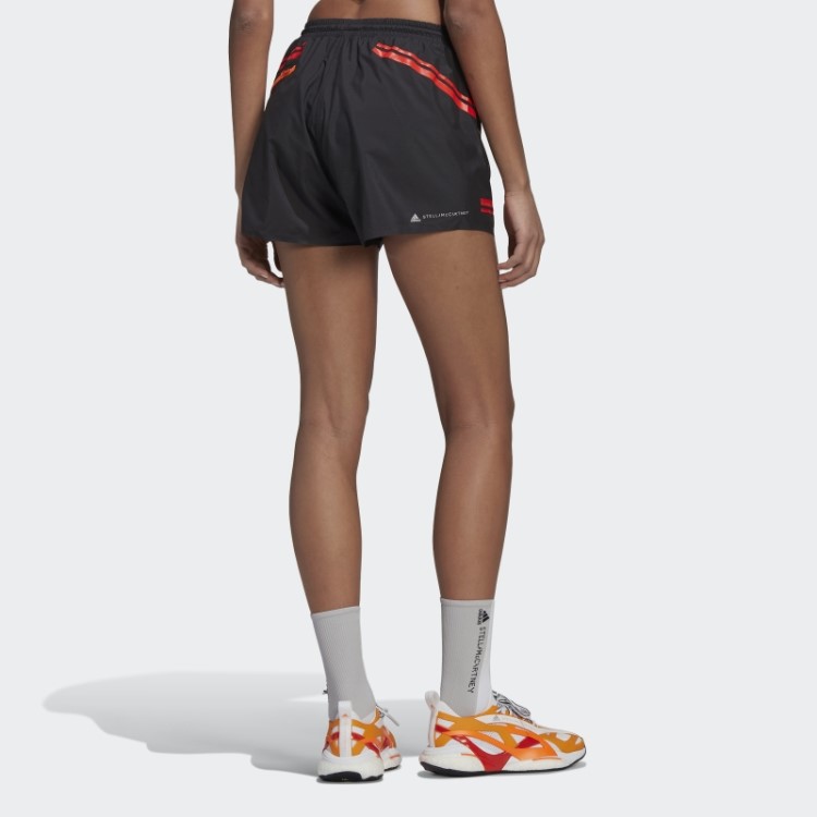 Bermuda De Corrida Preta Adidas By Stella Mccartney Truepace