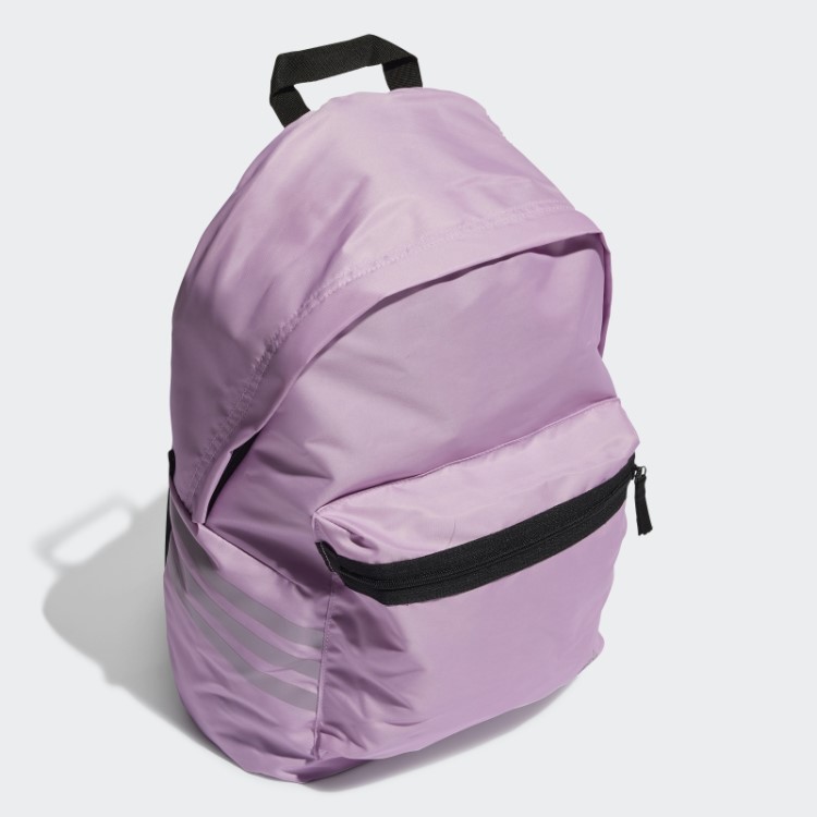 ícone Do Futuro Mochila Glam Com As Três Listras Adidas Lilás