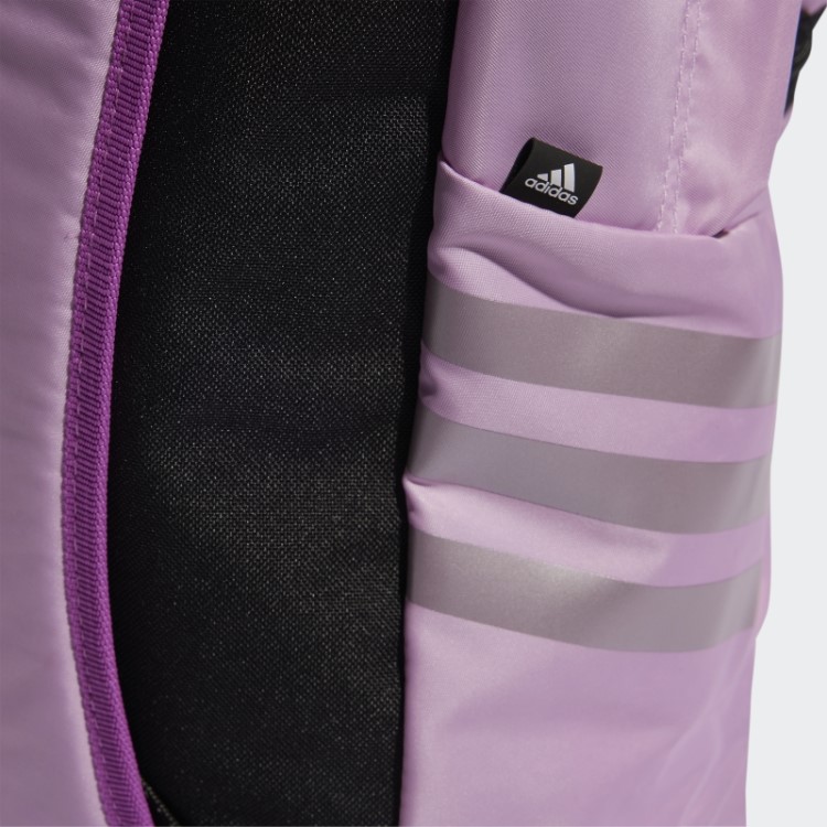ícone Do Futuro Mochila Glam Com As Três Listras Adidas Lilás
