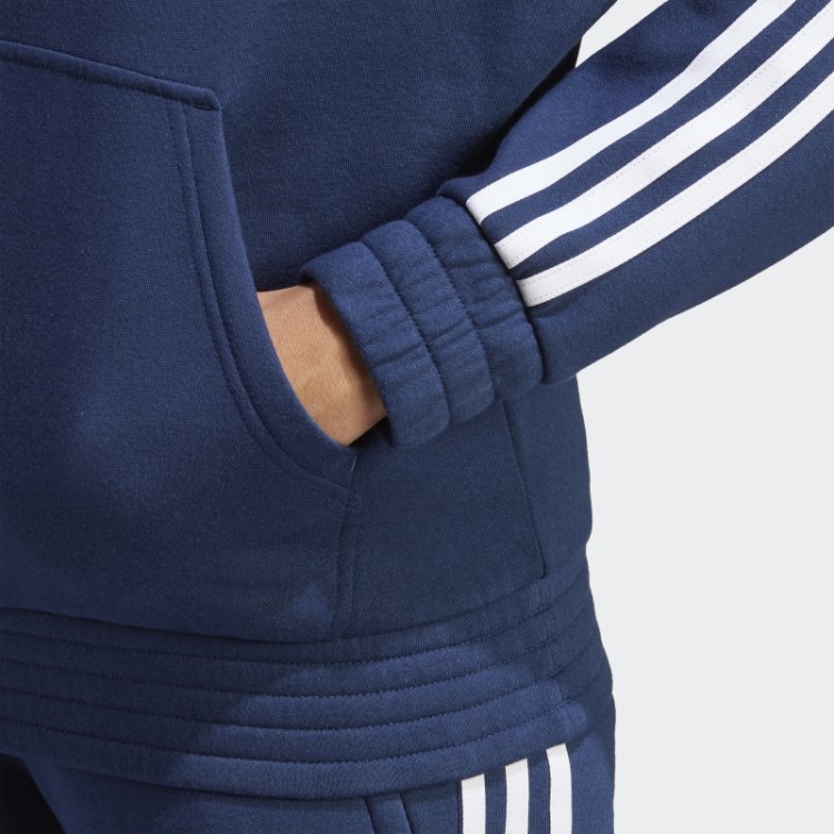 Moletom Com Capuz Azul Marinho Adidas Fashion Tiro 23 League