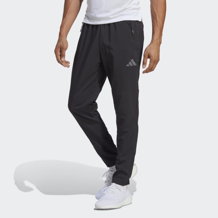 Calça De Treinamento Sazonal Essencial Para Treinar Adidas Preta