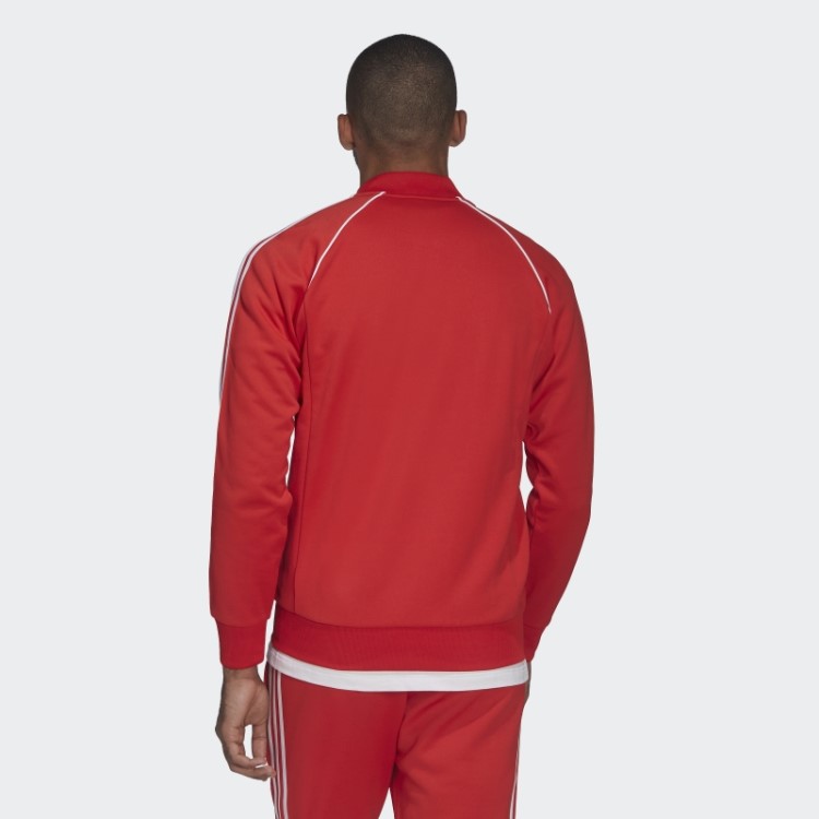 Jaqueta Adicolor Classics Primeblue Sst Vermelha Adidas