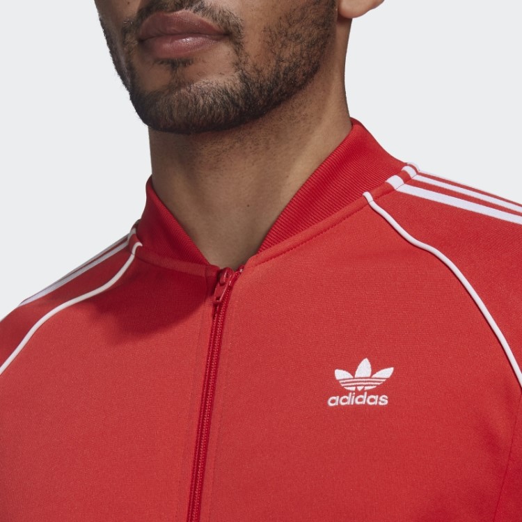 Jaqueta Adicolor Classics Primeblue Sst Vermelha Adidas