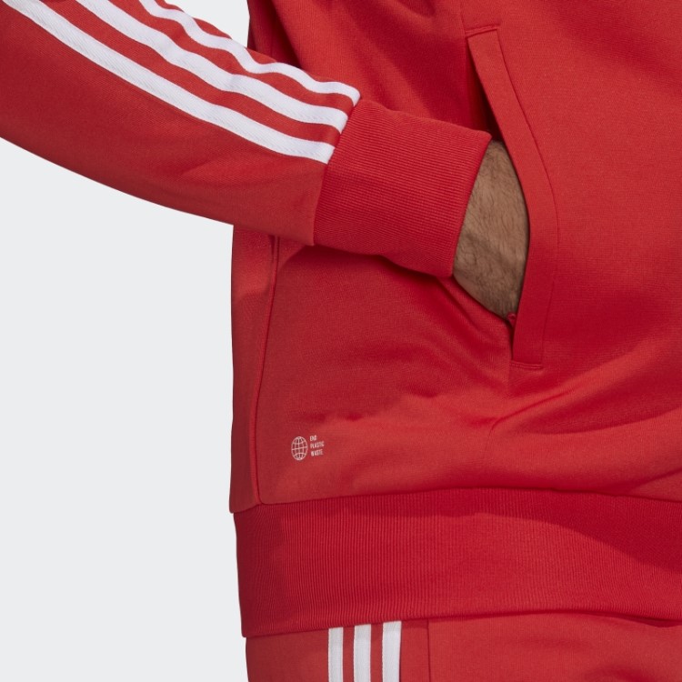 Jaqueta Adicolor Classics Primeblue Sst Vermelha Adidas