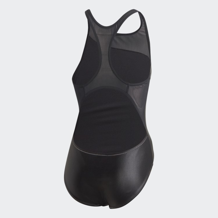 Fato De Banho Glam-on Brilhante Preto Adidas