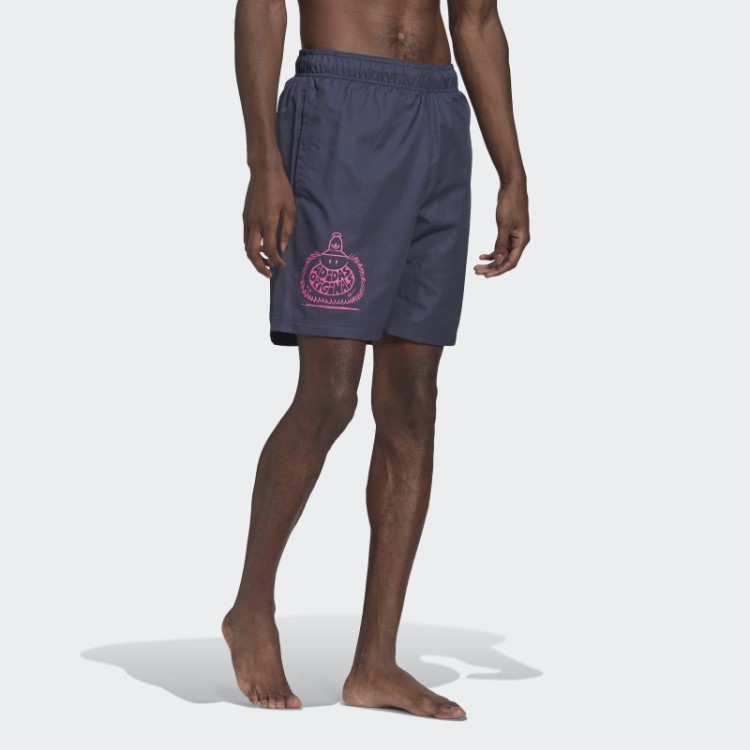 Calção De Banho Adidas Originals X Kevin Lyons Fashion Navy
