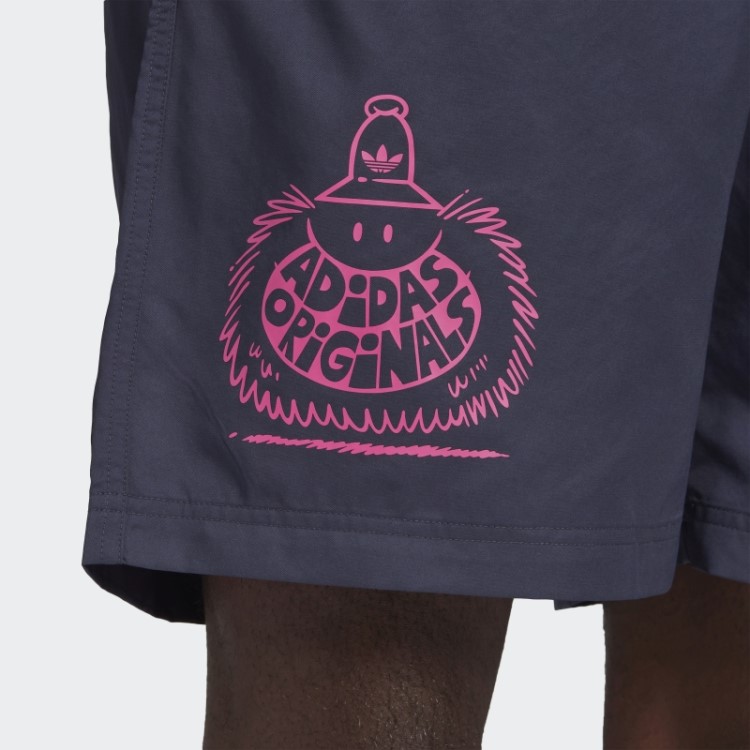 Calção De Banho Adidas Originals X Kevin Lyons Fashion Navy
