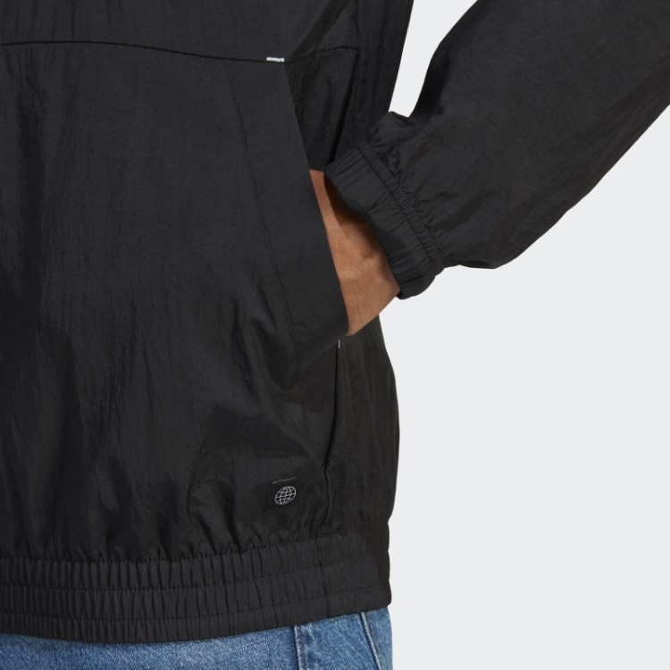 Jaqueta Adidas All Blacks Rugby Supporters Preta