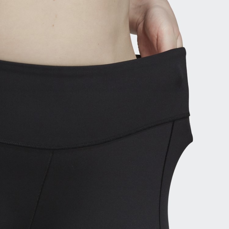 Legging Preta Adidas Yoga Studio 7/8 (tamanho Grande) Quente