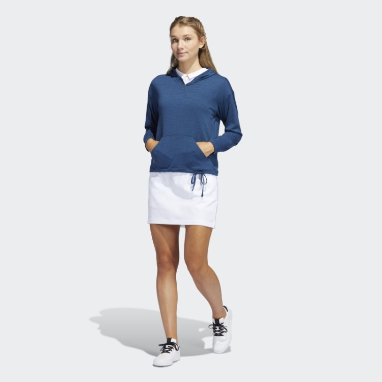 Moletom Com Capuz Azul Marinho Essencial Adidas