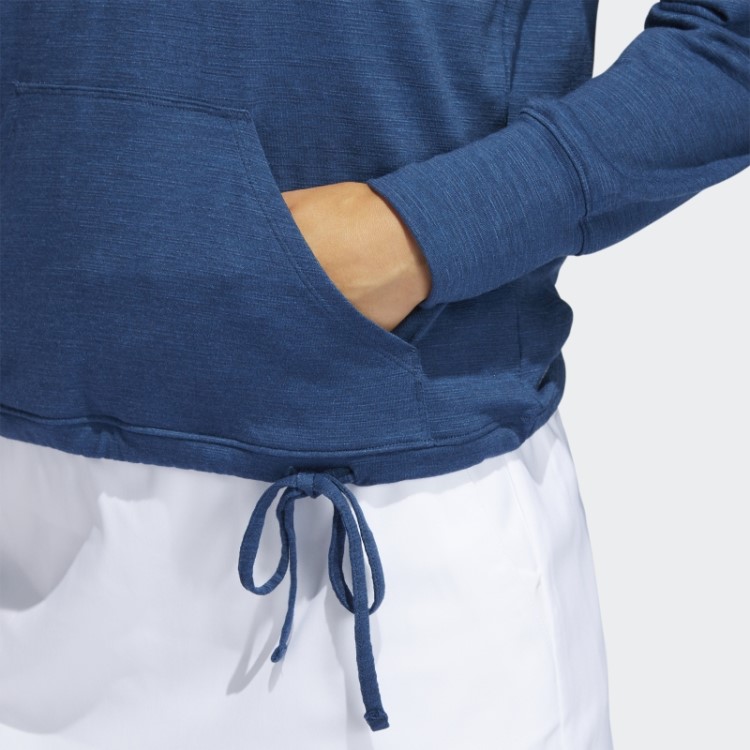 Moletom Com Capuz Azul Marinho Essencial Adidas