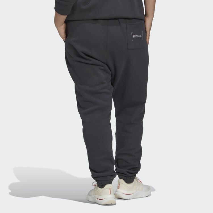 Calça De Moletom Adidas (plus Size) Carbono