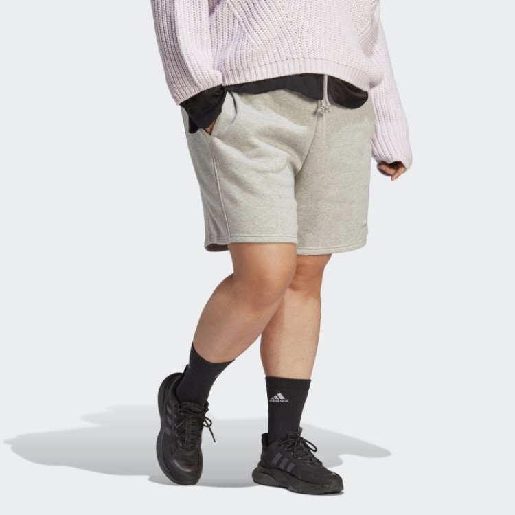 Todos Os Shorts De Lã Szn (tamanho Grande) Adidas Cinza Médio