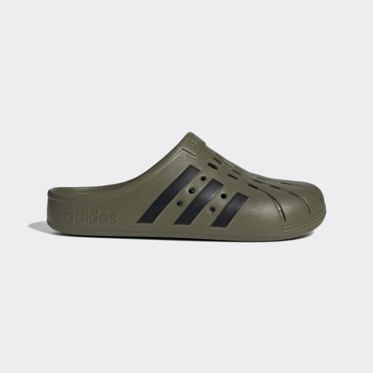 Tamancos Adilette Verde-oliva