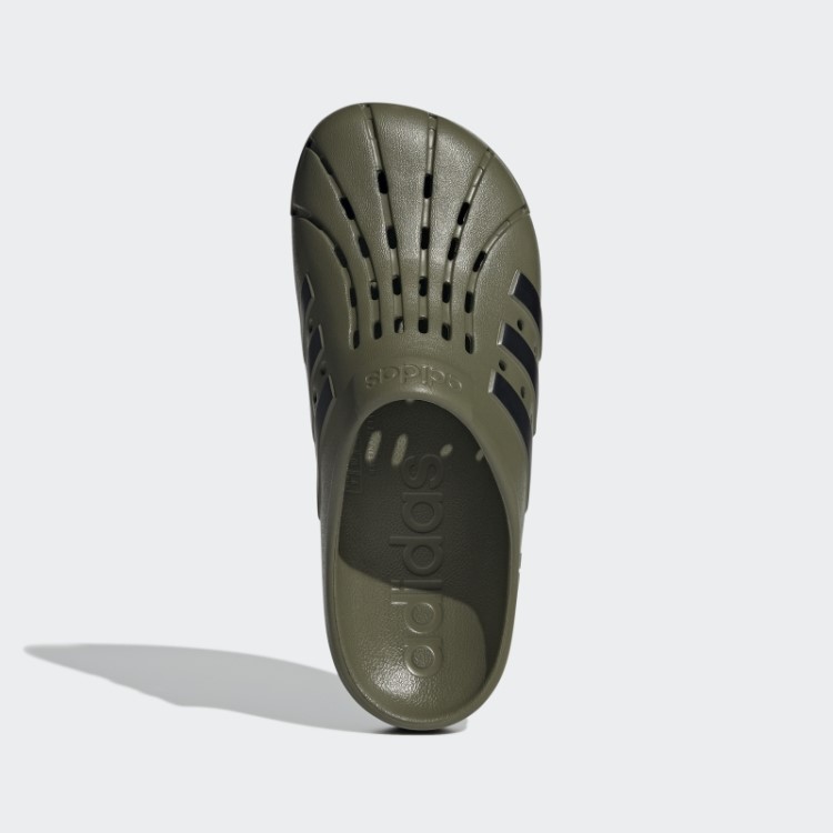Tamancos Adilette Verde-oliva