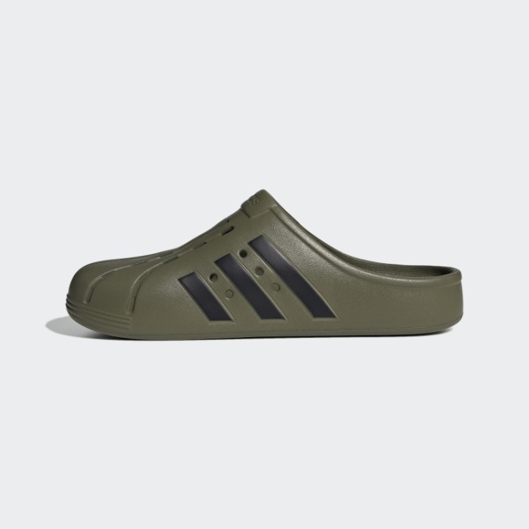 Tamancos Adilette Verde-oliva