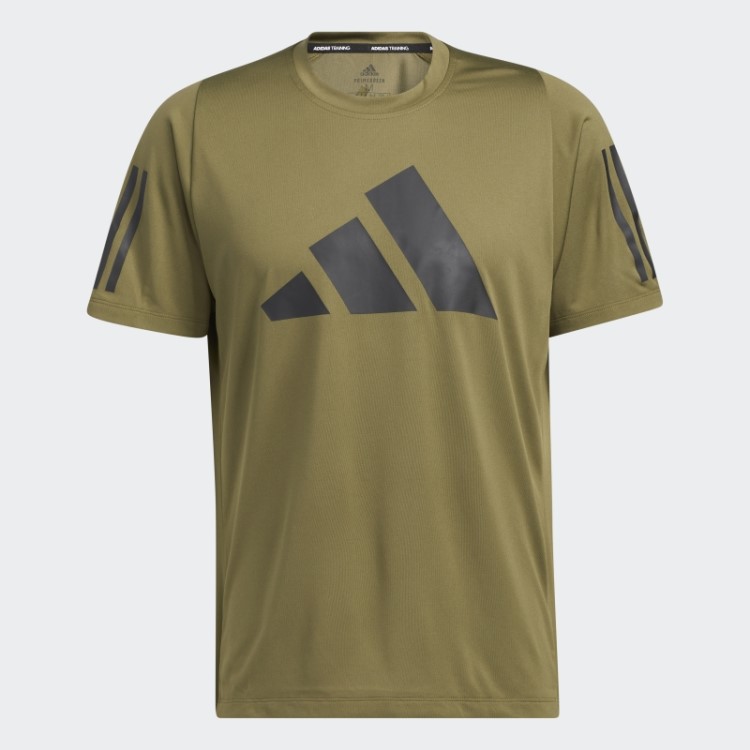 Camiseta Esportiva Adidas Freelift 3 Bar Verde Oliva
