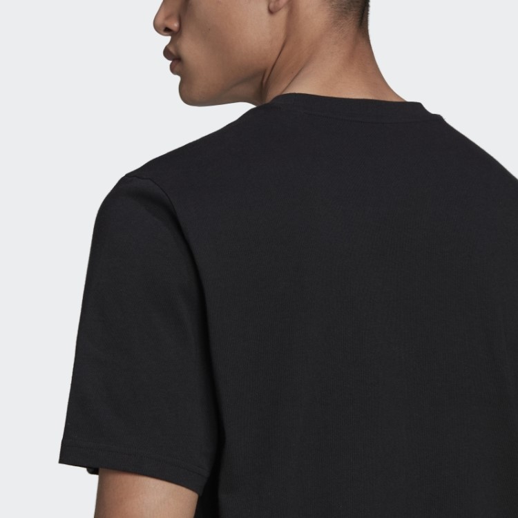 Camiseta Com Logo De Futebol Adidas Preta