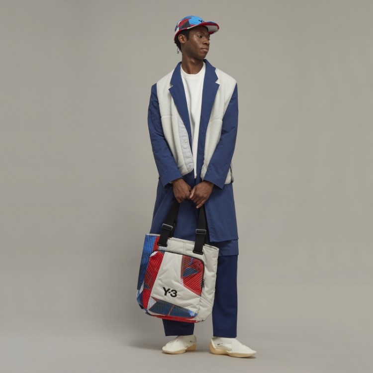 Elegante Suéter Felpudo De Algodão Orgânico Adidas Y-3