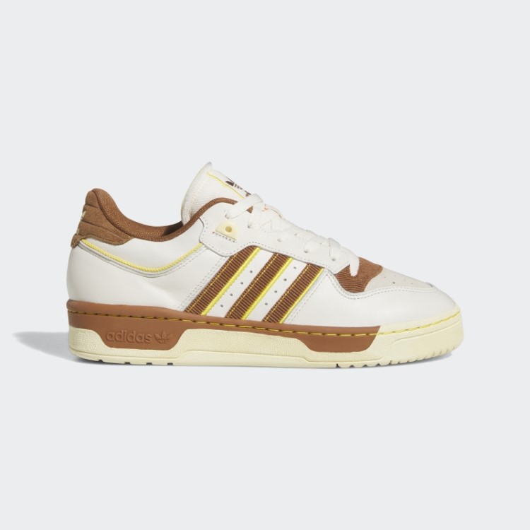 Elegante Tênis Amarelo Adidas Rivalry Low 86