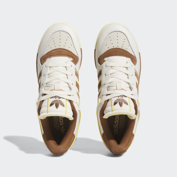 Elegante Tênis Amarelo Adidas Rivalry Low 86