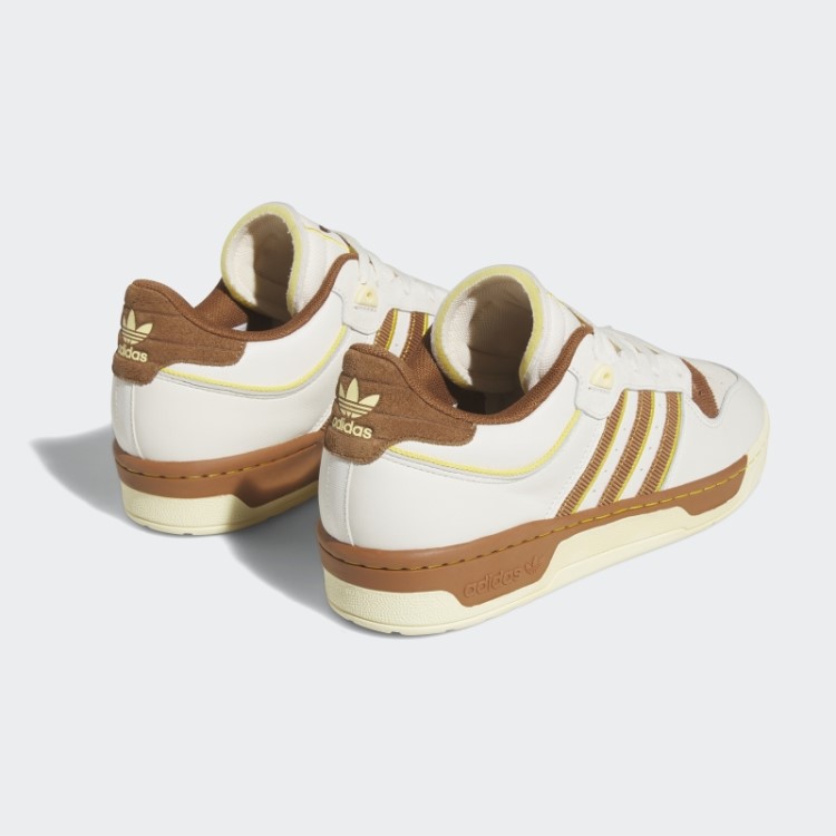 Elegante Tênis Amarelo Adidas Rivalry Low 86