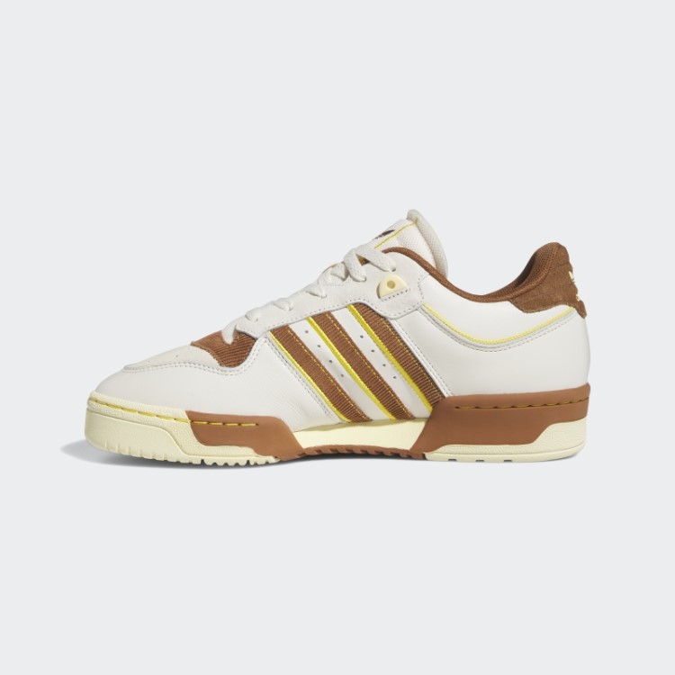 Elegante Tênis Amarelo Adidas Rivalry Low 86