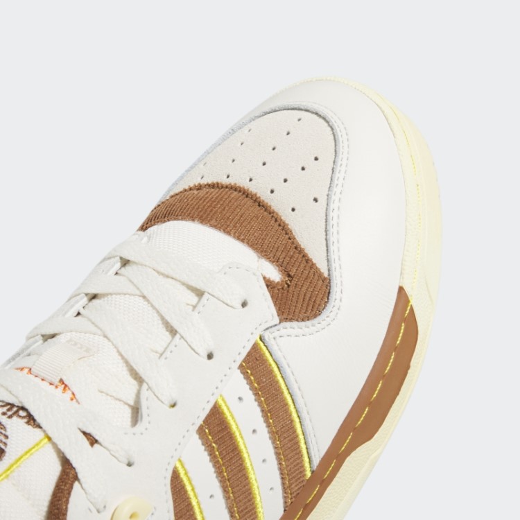 Elegante Tênis Amarelo Adidas Rivalry Low 86