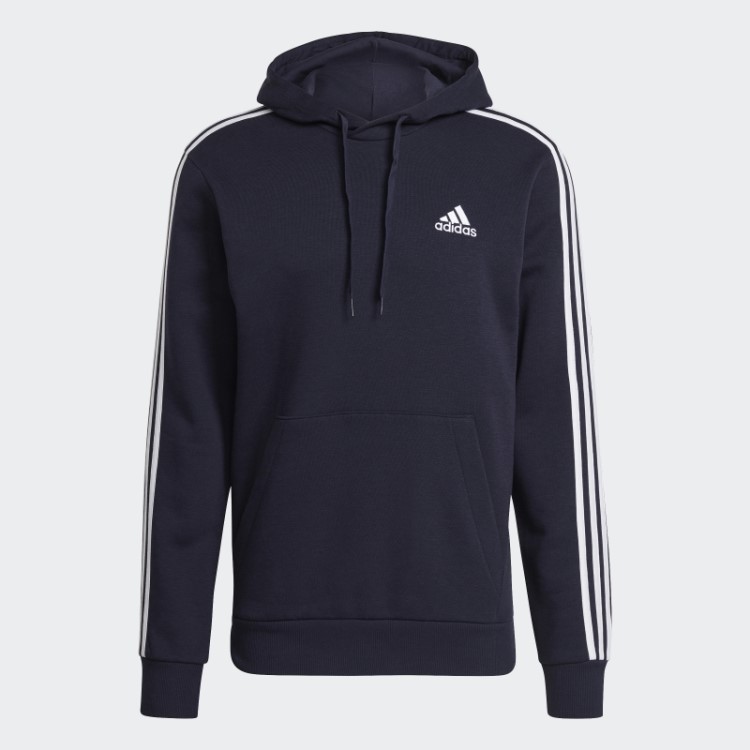 Moletom Com As Três Listras Em Fleece Adidas Ink Essentials