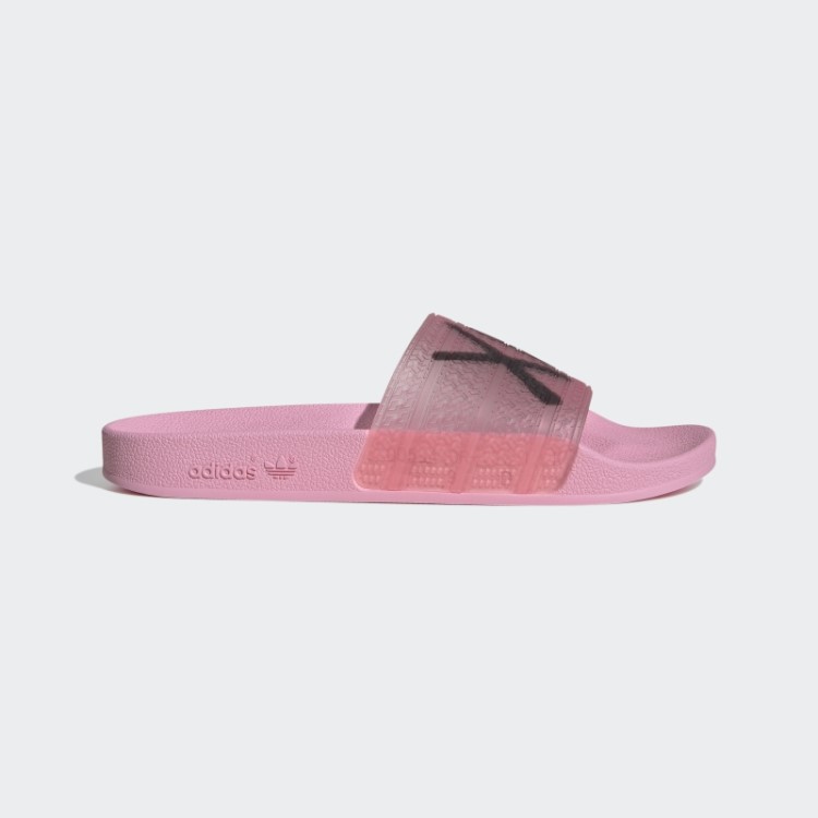 Chinelos Rosa Adilette X André Saraiva Adidas