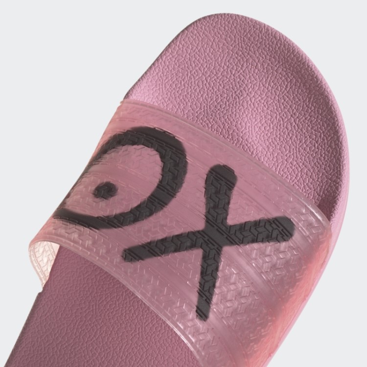 Chinelos Rosa Adilette X André Saraiva Adidas