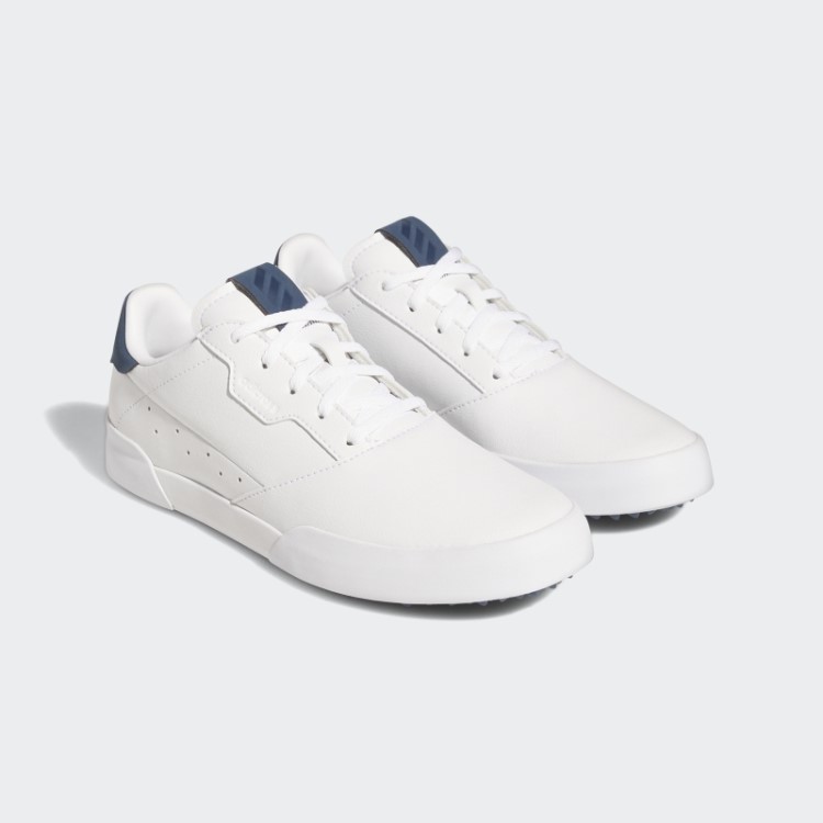 Tênis De Golfe Adicross Retrô Sem Pontas Branco Adidas