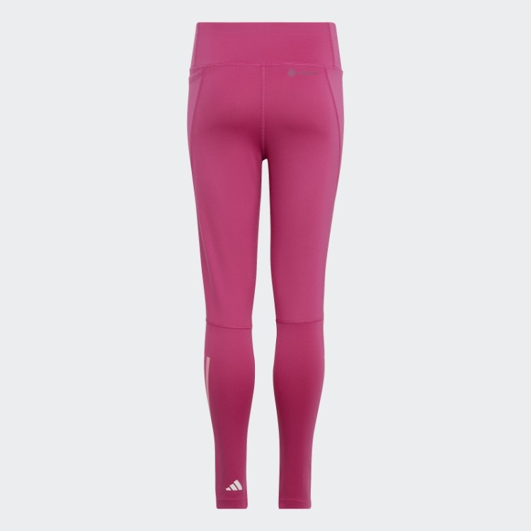 Legging Aeroready 3 Listras Cintura Alta 7/8 Optime Pocket Legging Adidas Fúcsia