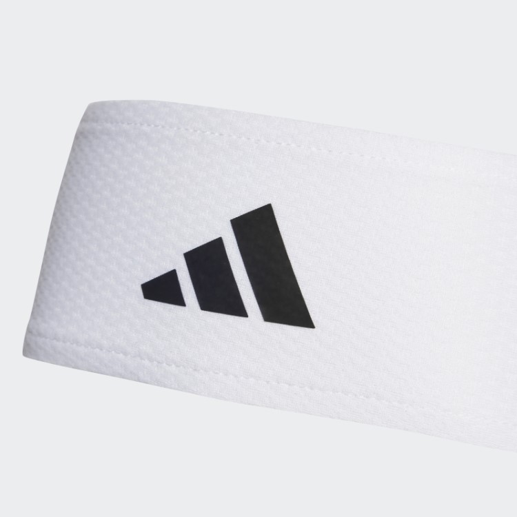 Faixa De Gravata Aeroready Branca Adidas